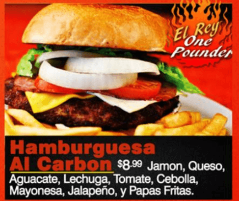 Hamburguesa Menu