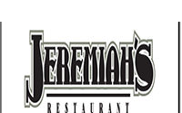 Jeremiah’s Restaurant Banquet Menu