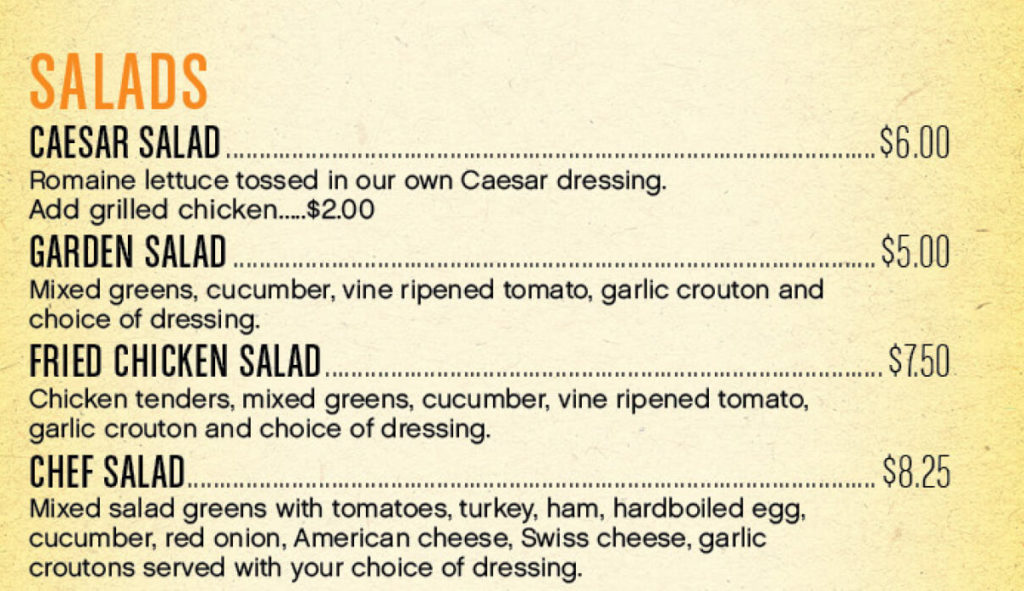 Casino Del Sol Sunflower Cafe Menu, Prices and Locations
