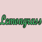 lemongrass Menu