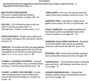 Cottonwood Menu, Prices and Locations - Central Menus