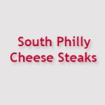 philly cheese steak menu