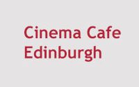 Cinema Cafe Edinburgh Menu