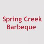 Spring Creek Barbeque Menu