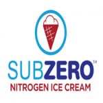 Sub Zero Ice Cream Menu