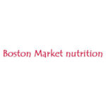 boston market nutrition